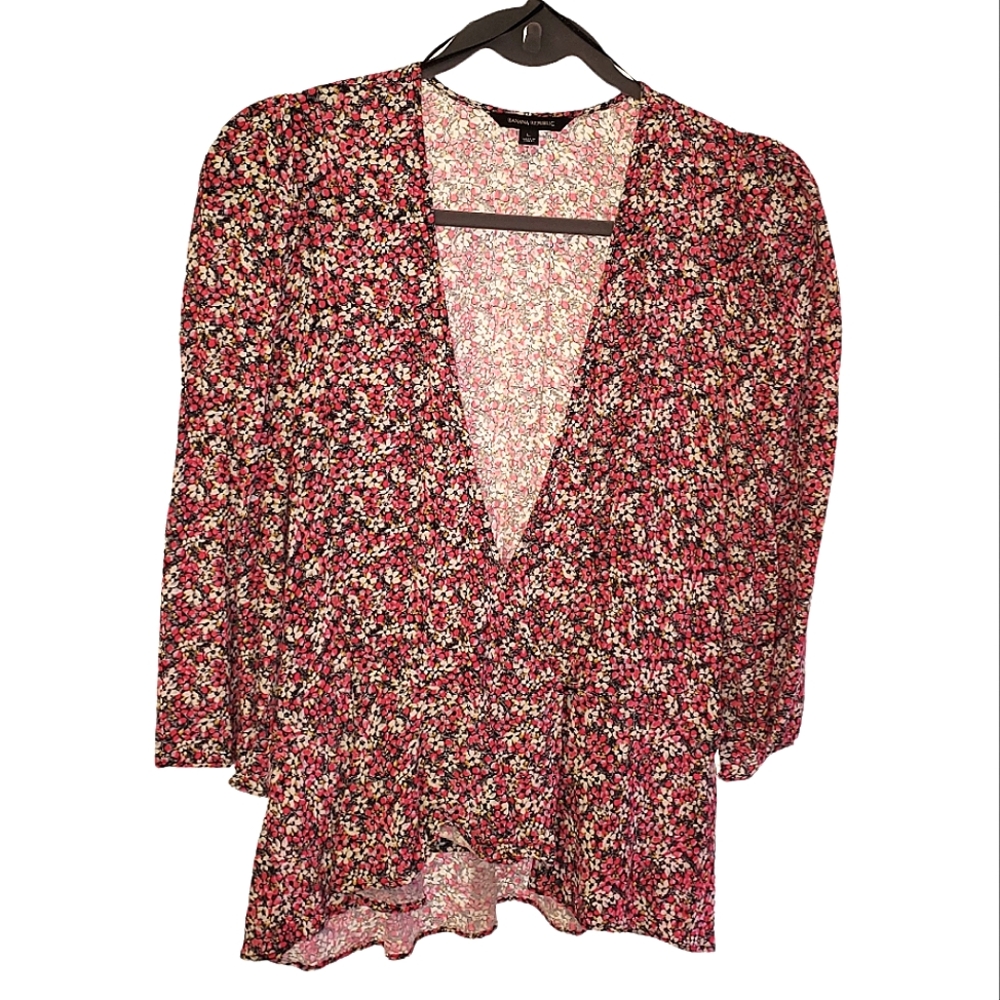 Peplum Top - Banana Republic